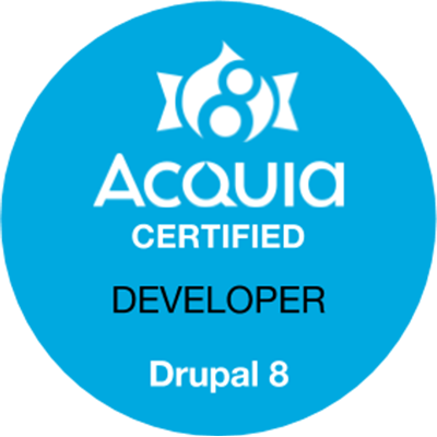 Acquia Certified Developer Drupal 8