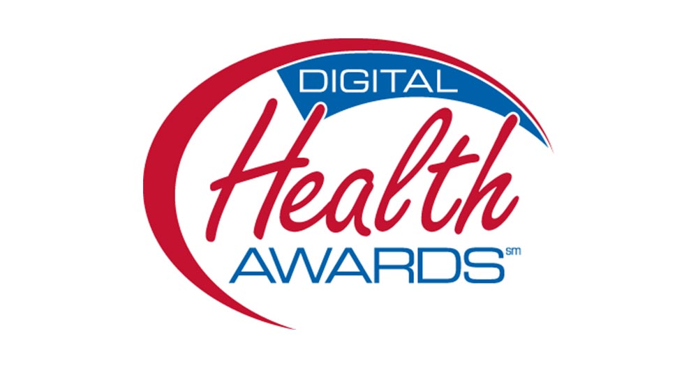The Web Health Awards logo.