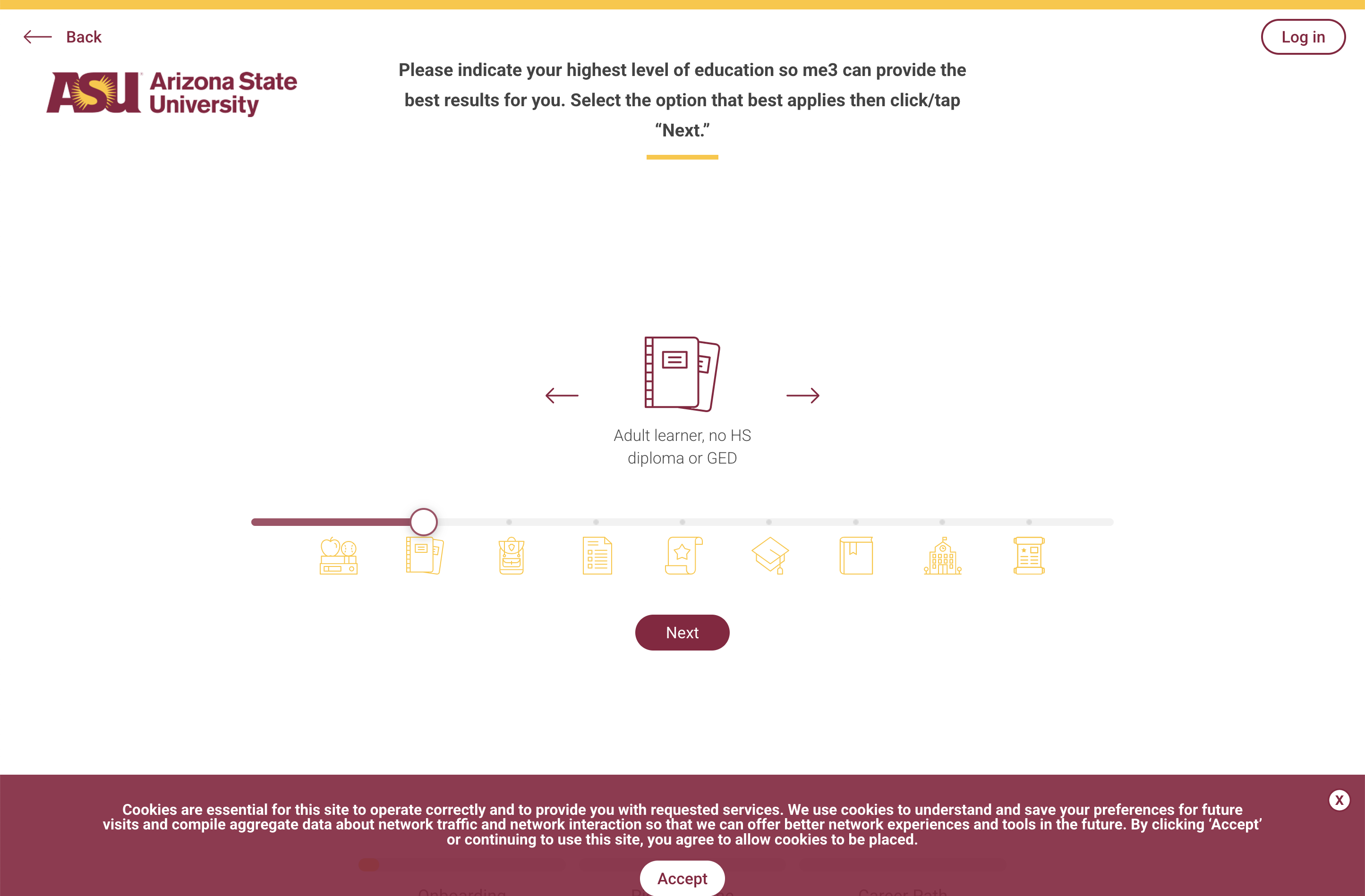 Arizona State University m3 quiz