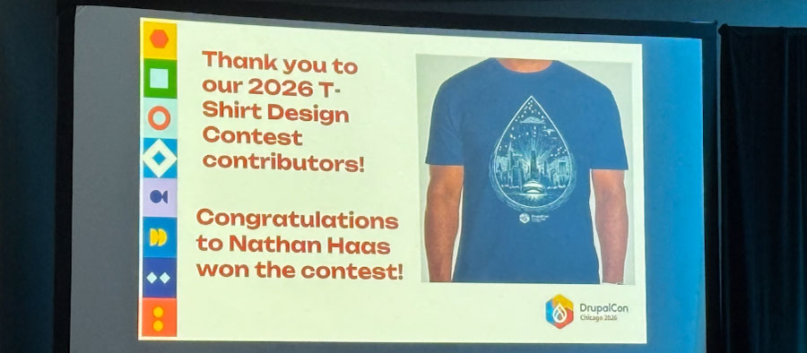Nathan's winning t-shirt design