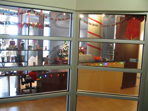 Just imagine the sound sleigh bells ringing as you admire this. Chicago Marketing Company Sandstorm