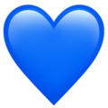 The "Blue Heart" Emoji.