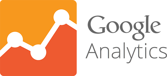 The logo for Google Analytics.