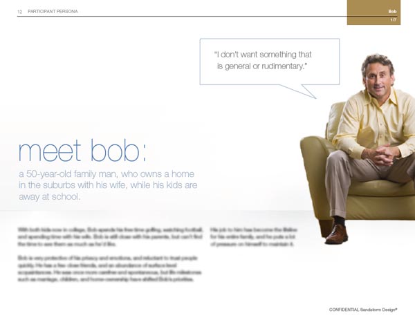 user experience research drives our personas persona development example