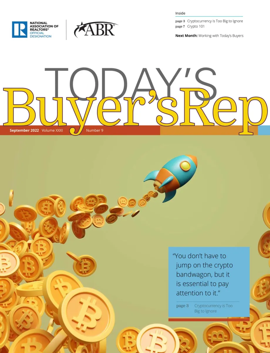 "Today's Buyer's Rep" magazine cover