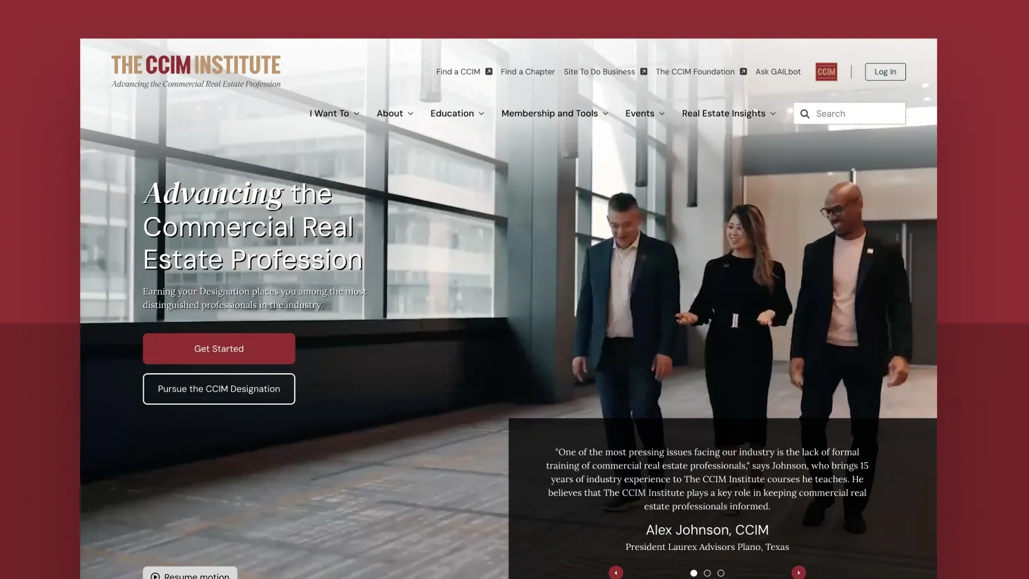 CCIM Homepage