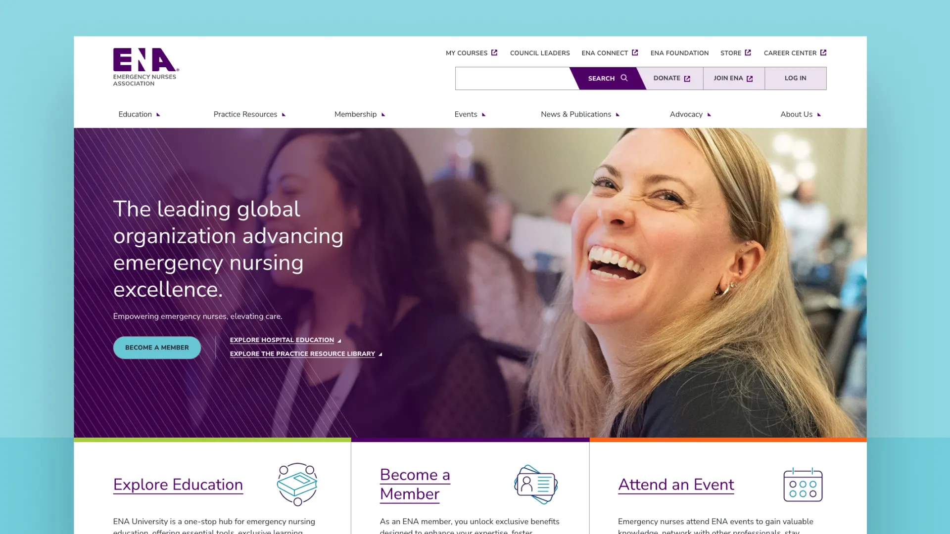 ENA Homepage