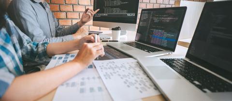Drupal developers working on coding