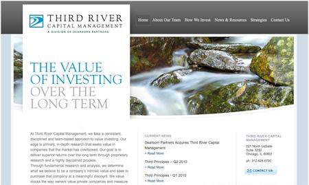 Web Site Design for Third River Capital Management